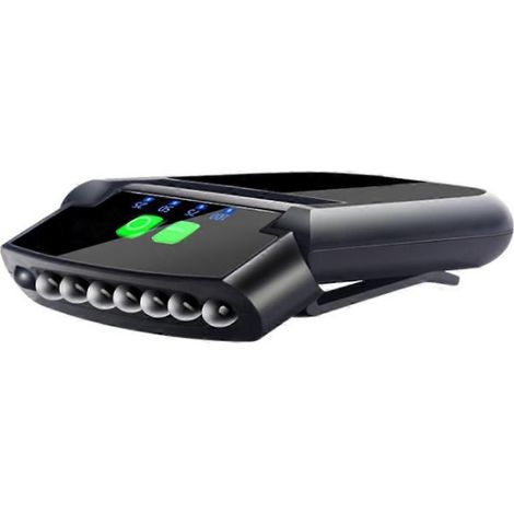 Lampe frontale à clip pour chapeau, rechargeable par USB, 6 LED, lumière LED à induction pour la pêche, le camping et les voyages