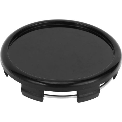 Cache-Moyeu De Roue Noir 1 Pc 70mm Universel Diamètre Extérieur 70Mm, Intérieur 64Mm, Clip 5Mm, Pour SUV, Caravanes, Camions, Protège Moyeu, Résistant Rouille (1/5)