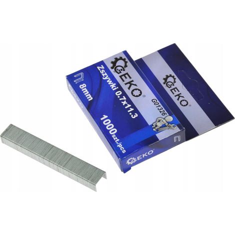 Grapas geko tipo 53 acero galvanizado 8 mm (1/3)