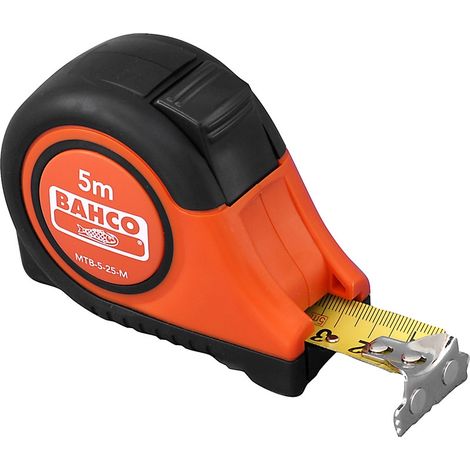 Bahco MTB-5-25-M metro cinta inox 5 m (1/2)