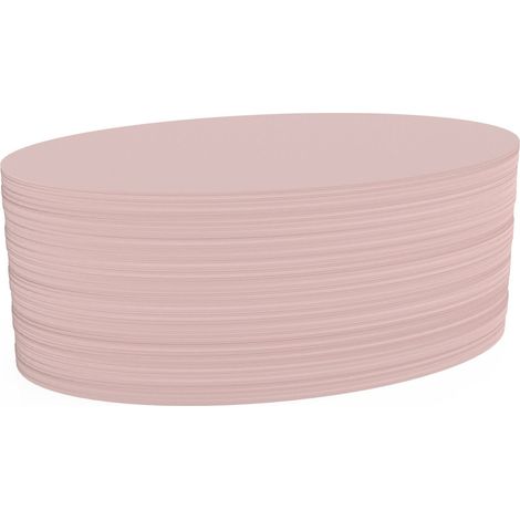 Magnetoplan Kommunikationskarte oval, 190 x 110 mm, 500 Stück, rosa, oval 192 x 111 mm, 500 BL 500 Stk