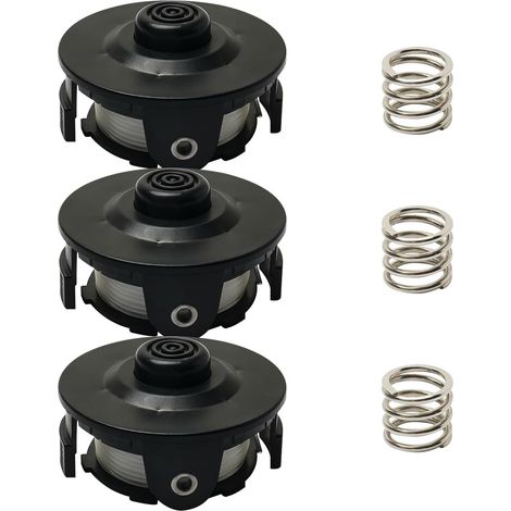 Tête de rechange efficace pour débroussailleuse DUR181, DUR181Z, DUR141, design discret, comprend bobine et couvercle (3 pièces) - 3pc (1/5)