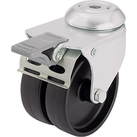 Blickle 285320 LMDA-POA 75G-FI Doppel-Lenkrolle Rad-Durchmesser: 75 mm Tragfähigkeit (max.): 100 kg (1/3)