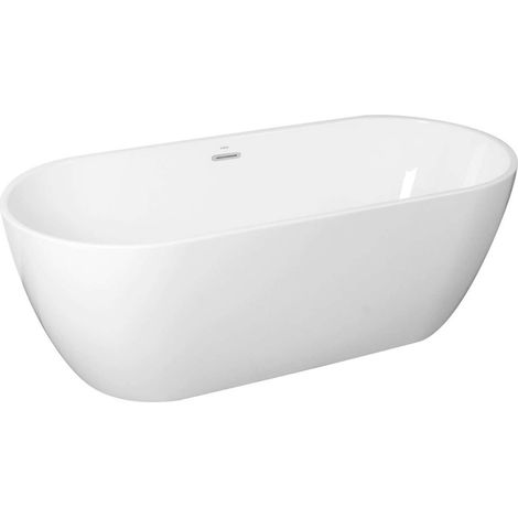 kielle Idolio - Bañera independiente 170x75 cm, blanco 11324430 (1/5)