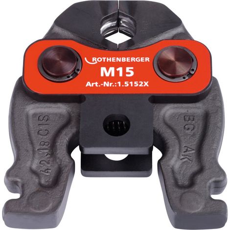 ROTHENBERGER Pressbacken Set, Compact, M, 15-18-22-28mm - 1000002804