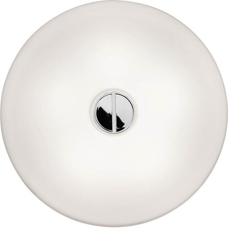 [GEBRAUCHT] B-Ware Flos Deckenleuchte Lampe Button Weiß Glas Ip40 ø 47 Cm 5x G9 Wandleuchte Leuchte (1/2)