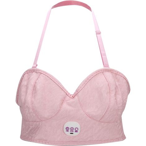 Stimulateur électrique de massage poitrine, appareil d'augmentation mammaire réglable, vibrateur pectoral doux pour raffermir et tonifier la zone du buste, usage domestique, taille unique. (1/5)