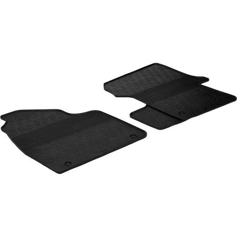 Set tappeti su misura in gomma - compatibile per  Mercedes Sprinter (06/0605/18) -  Volkswagen Crafter (04/0612/16)