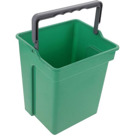 Seau de Nettoyage Carré Portable avec Poignée Seau à Eau Polyvalent pour (1/5)