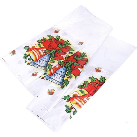 Nappes jetables à motifs de cloches de Noël (1/5)