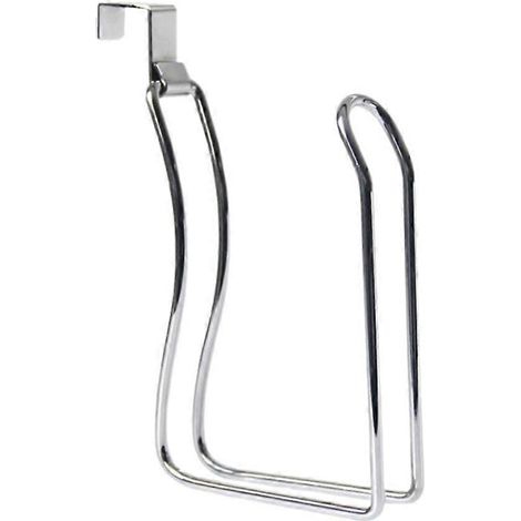 Porte-papier toilette adhésif en acier inoxydable pour salle de bain, fixation murale. (1/5)