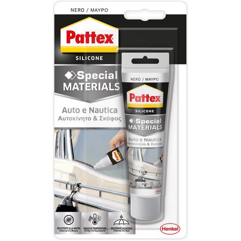Henkel silicone pattex auto e nautica nero blister ml. 50 - 1992659