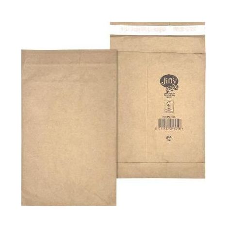 Jiffy Papierpolstertasche Nr. 1 30001311 br 100 St./Pa (1/2)
