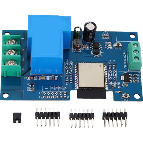 Carte de développement de relais, Module WiFi Bluetooth, alimentation DC7-60/5V, canal unique 30A (1/5)