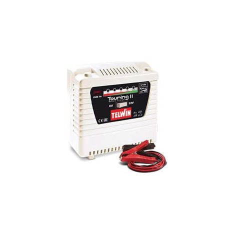 Chargeur de batterie Touring 11 Telwin - Volt 6-12 Ah 15-25-30-55 (1/9)