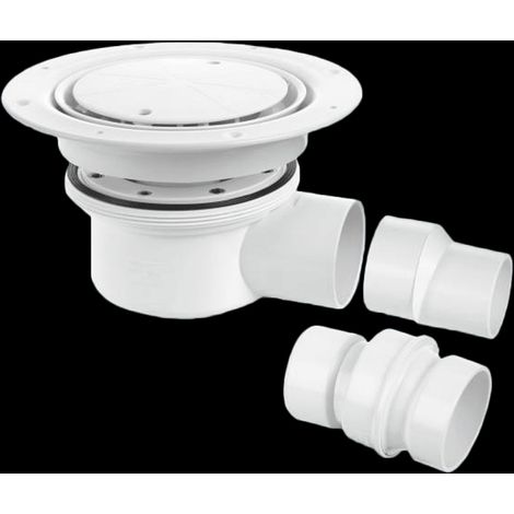 McAlpine TSG52WH Two-Piece 50mm Water Seal Trapped Gully (1/5)