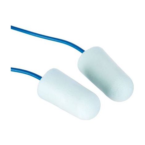 Bouchons antibruit Earsoft Métal Detectable cordés (boite de 200 paires) - 3M (1/3)
