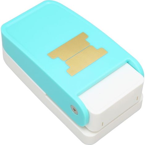 Outil de gaufrage pour étiquettes, marque-pages faits maison, intercalaires de cahier, perforatrice, convient aux cartes de visite, photos et registres.