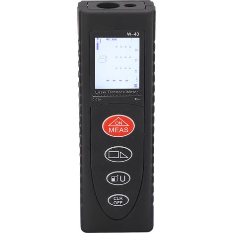 40 m Mini-Digital-Laser-Entfernungsmesser, tragbar, präzises Distanzmessgerät (1/5)