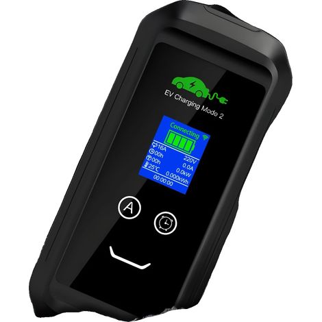 Tragbares Elektrofahrzeug-Ladegerät, Typ 2 Kompatibilität, Tuya App Steuerung, 3.6kw 10M Typ 2 (1/2)