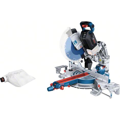 Scie à onglets Biturbo 18V GCM 18V-305 GDC Professional (sans batterie ni chargeur) avec accessoires - BOSCH - 0601B43000