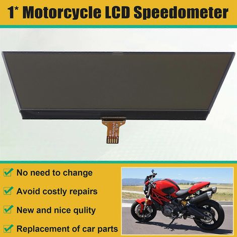 LCD-Display für Ducati Monster 696 795 Monster 796 1100 Motorrad-Tachometer und Kilometerzähler (1/5)