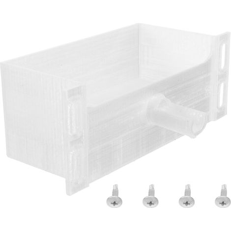Bac de Récupération Eau pour Climatiseur Plateau Anti-gouttes Installation Rapide Accessoire Extérieur Climatisation Compatible avec Climatiseur Général (1/5)