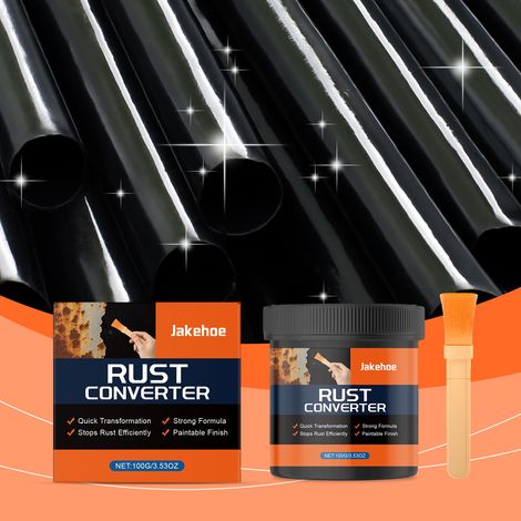 Rust converter, paint compatible, no sanding required, household protective metal rust converter -- 100g + brush 1 -- BIEMMEDUE (1/5)