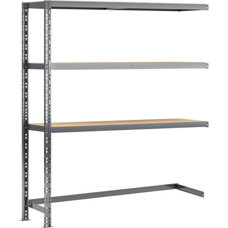 MODULO STORAGE Extension étagère charge lourde MODULÖ - L. 150 cm - pour rangements volumineux (1/3)