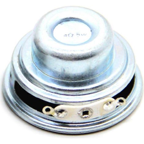 Ersatzlautsprecher mit klarem Klang, Metalllautsprecher, 5 W, passend für 40 mm (1,5 Zoll) Geräte