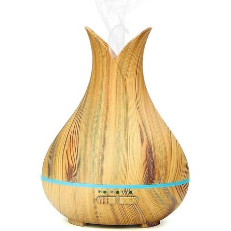 Mini-Diffusor aus Holz mit Ultraschalltechnologie für ätherische Öle – tragbar und ideal für Zuhause, Büro, Spa und Yoga. (1/5)