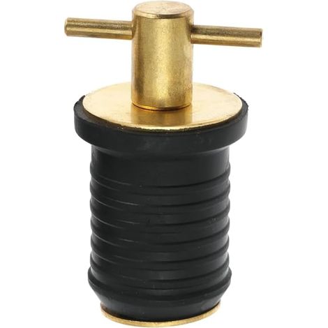 1 Bouchon de vidange en laiton avec poignée en T pour trous de 25 mm et 32 mm accessoire bateau (1/5)