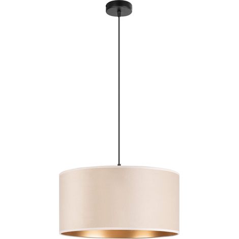 Tornado AD1 Lampe, beige-goldener Samt (1/5)