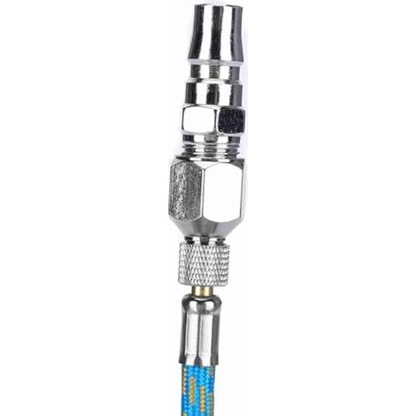Iwata Airbrush Airbr Tressé Aérographe Air Tuyau Adaptateur Kit Airhose Pour Pistolet À Air Compresseur (1/3)
