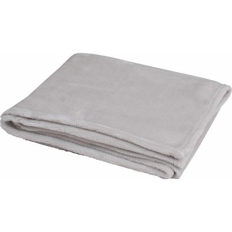 CLOUD Coperta per neonati 75x100 Liscia e Morbida Grigio Cenere