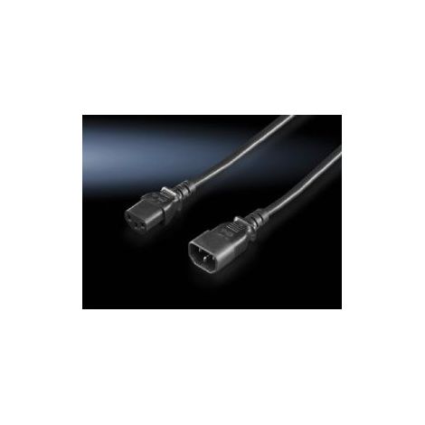 Rittal DK 7200.215 cable de alimentación negro 1,8 m