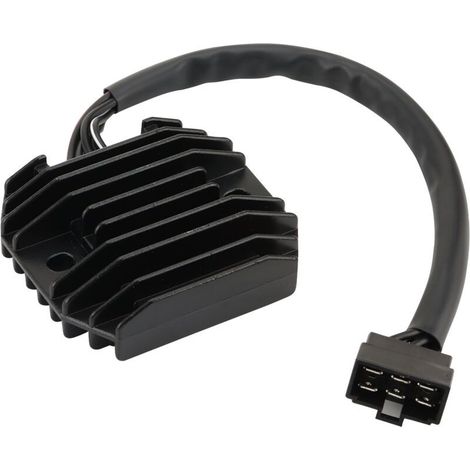 Compatible avec Kawasaki ZX600 / ZX-6R (1998-1999) régulateur de tension redresseur à 6 broches, régulateur de système de charge, code d'usine d'origine 21066-1099, redresseur de moto. (1/5)