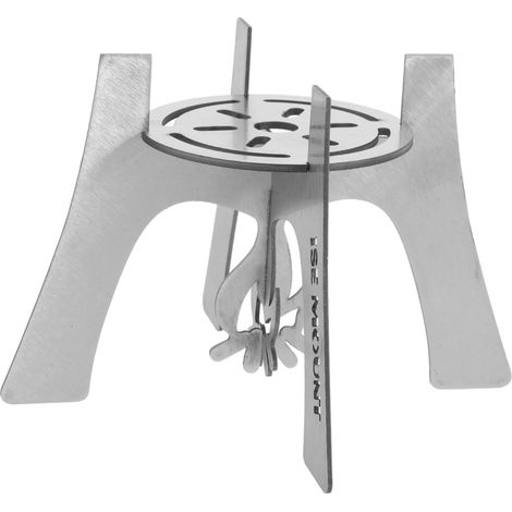Campingkocherständer Edelstahl Stabiler Outdoor Kocherhalter