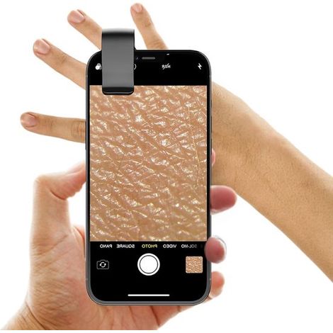 Microscopio per telefono 200x con luce LED, clip universale, tipo C, mini microscopio tascabile, 4 ore di autonomia, accessori per fotocamera, sistema operativo Android, smartphone, colore nero. (1/5)