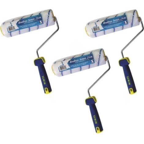 Semin A06723 Rouleau pour Application d'Enduit ou de Peinture, 23 cm (Lot de 3) (1/5)