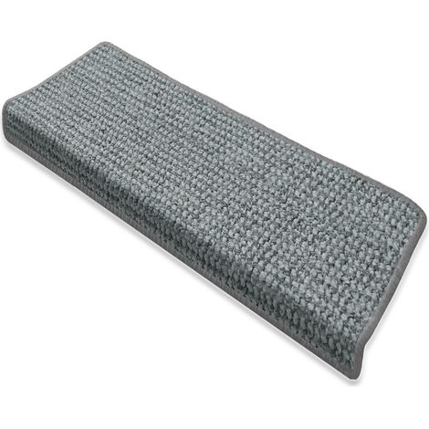Stufenmatte Carlton Rechteckig Hellgrau 75