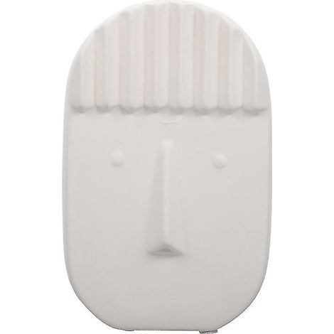 1 vase en céramique à visage (1/3)