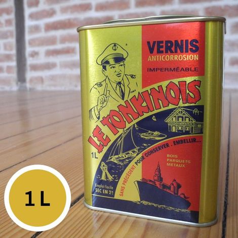 le-tonkinois Vernice Trasparente Premium 1 litro brillante