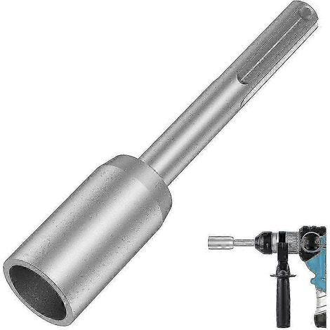Outil de mise à la terre SDS-MAX, foret en acier robuste de 30 mm pour perceuse à percussion. (1/5)
