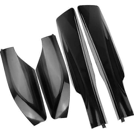 4-teiliges Set Endkappen für die Dachgepäckträger-Reling vorne und hinten für Toyota Rav4 XA30 (2006–2012) – Schwarz (1/5)