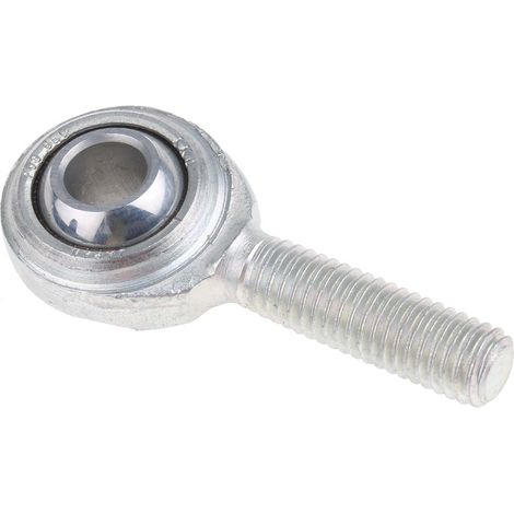 Embout à rotule RS PRO, Mâle, alésage 8mm, longueur 53mm, en Acier ( Prix pour 1 ) (1/3)