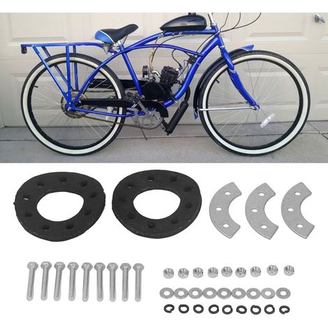 Gummipad-Set für 9-Loch-Kettenradhalterung für 50-cm³- und 80-cm³-Motoren (1/5)
