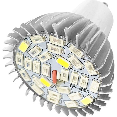 28-W-Vollspektrum-LED-Pflanzenlampe, GU10-Leuchtmittel 85–265 V, für Pflanzen und Blumen, effiziente Gartenbeleuchtung (1/5)