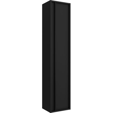 Hochschrank ATTILA 1400 BLACK SATIN