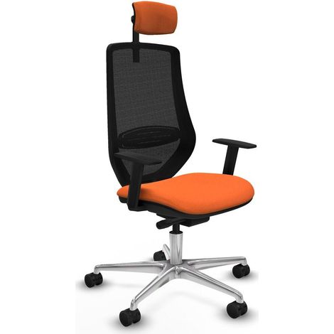 Piqueras y Crespo D086N2W Silla de oficina moderna naranja
